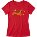 "Dachshund - salsicha" Blusa Baby Look