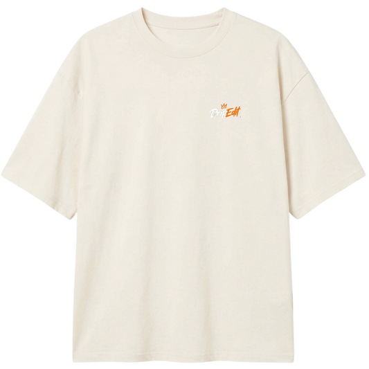 "Camiseta Oversized Classic DripEdit Leão" Camiseta Oversized Classic