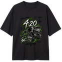 "Oversized Classic #019 - CØNTRAACØRRENTE" Camiseta Oversized Classic