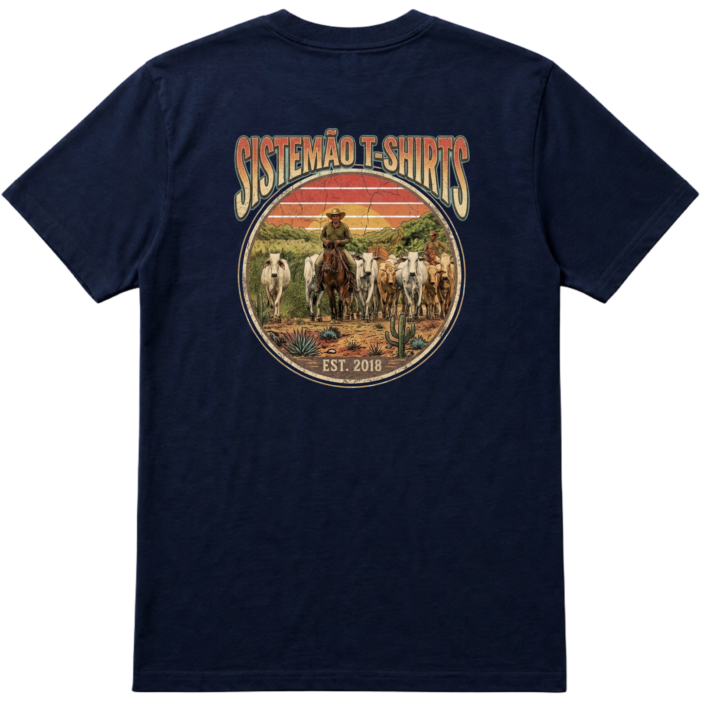 "Estampa BOIADA" Camiseta Premium Unissex Bunker Studios