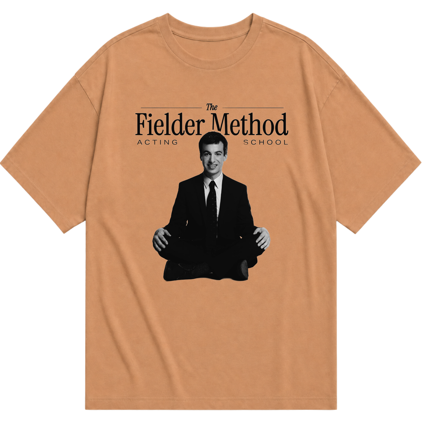 "The Fielder Method Acting School - Camiseta oversized" Camiseta Oversized Básica