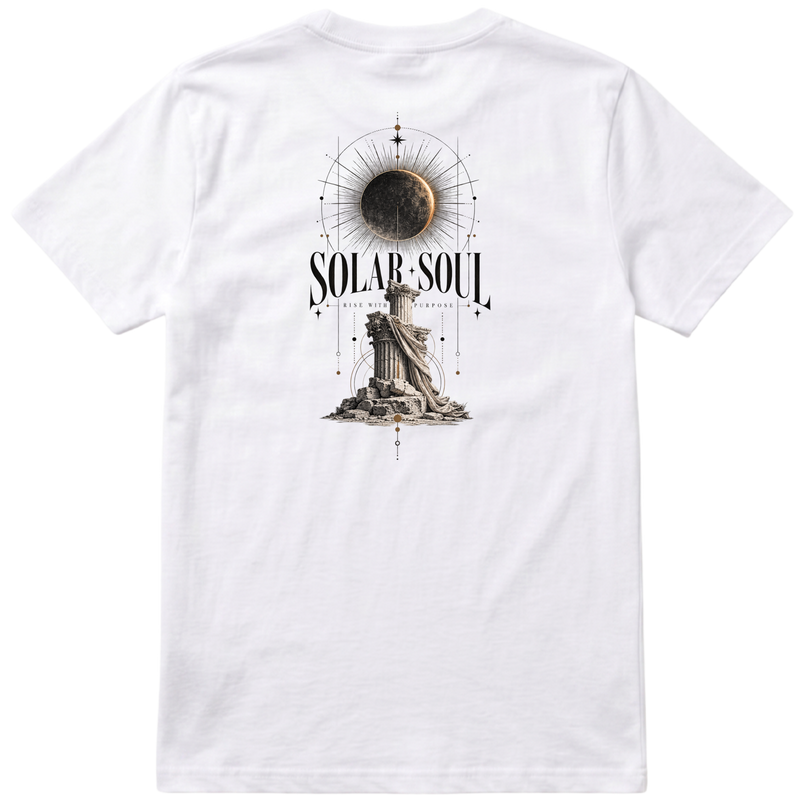 "Camiseta Regular Essential - Solar Soul (Técnica DTG)" Camiseta Premium Unissex