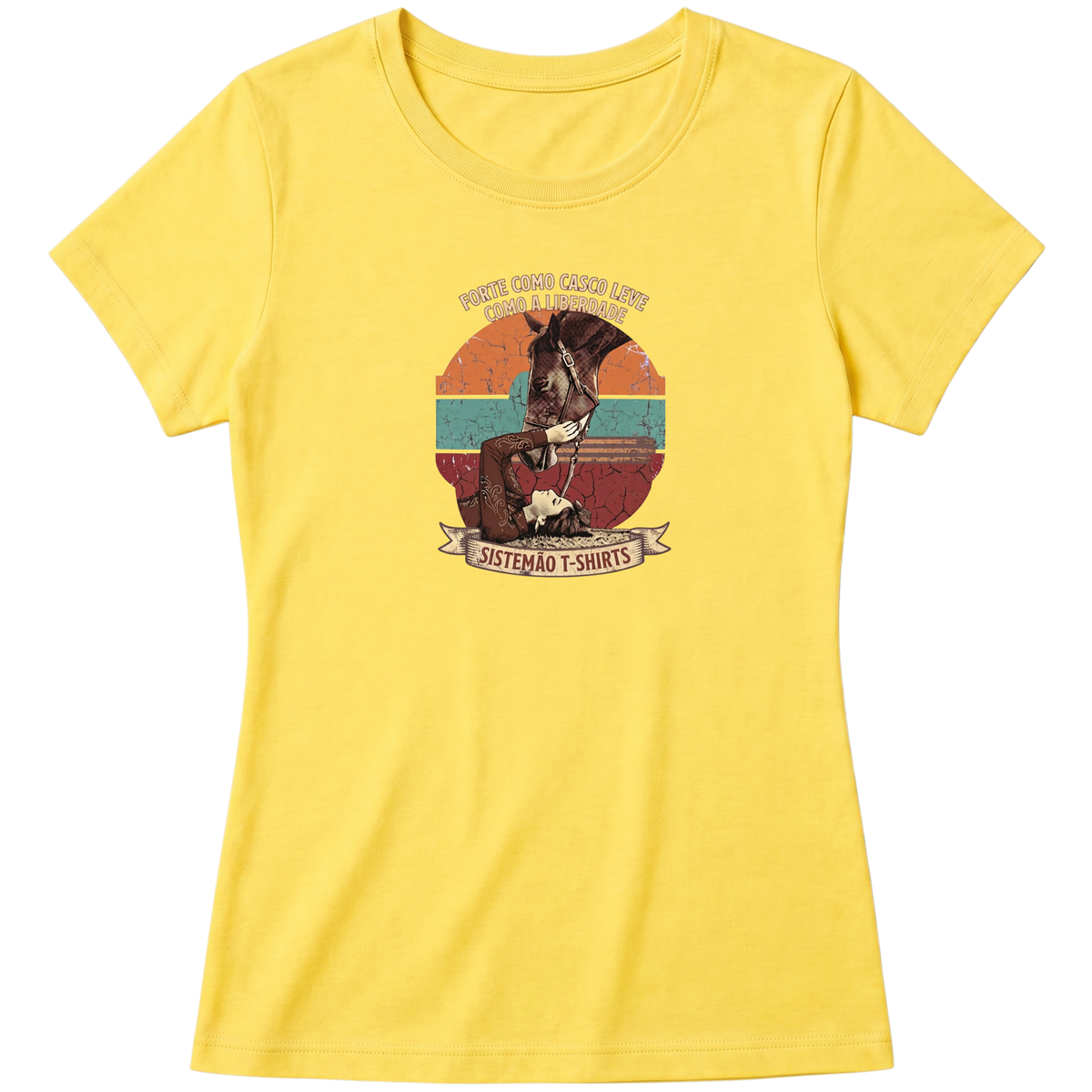 "Babylook FORTE COMO CASCO" Blusa Baby Look