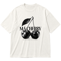 "DROP 001 ▪ MÁ CHERRY | OFF WHITE" Oversized Premium 96% algodão 4% Elastano
