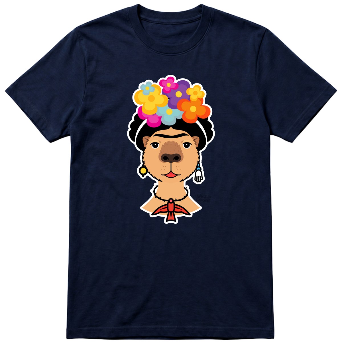 "Frida Kahpivara DTG" Camiseta Premium Unissex