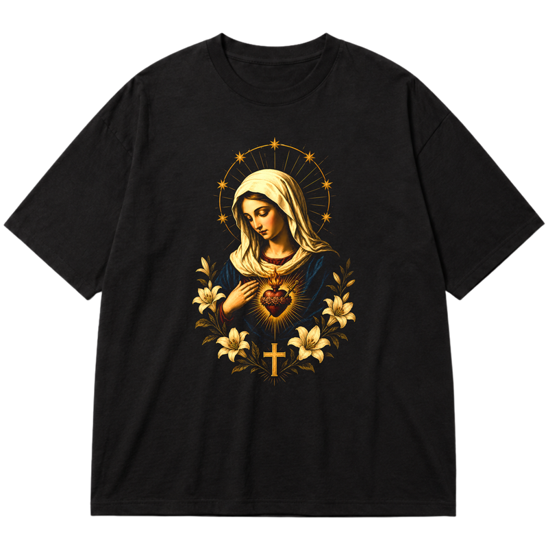 "Nossa Senhora" Oversized Premium 96% algodão 4% Elastano