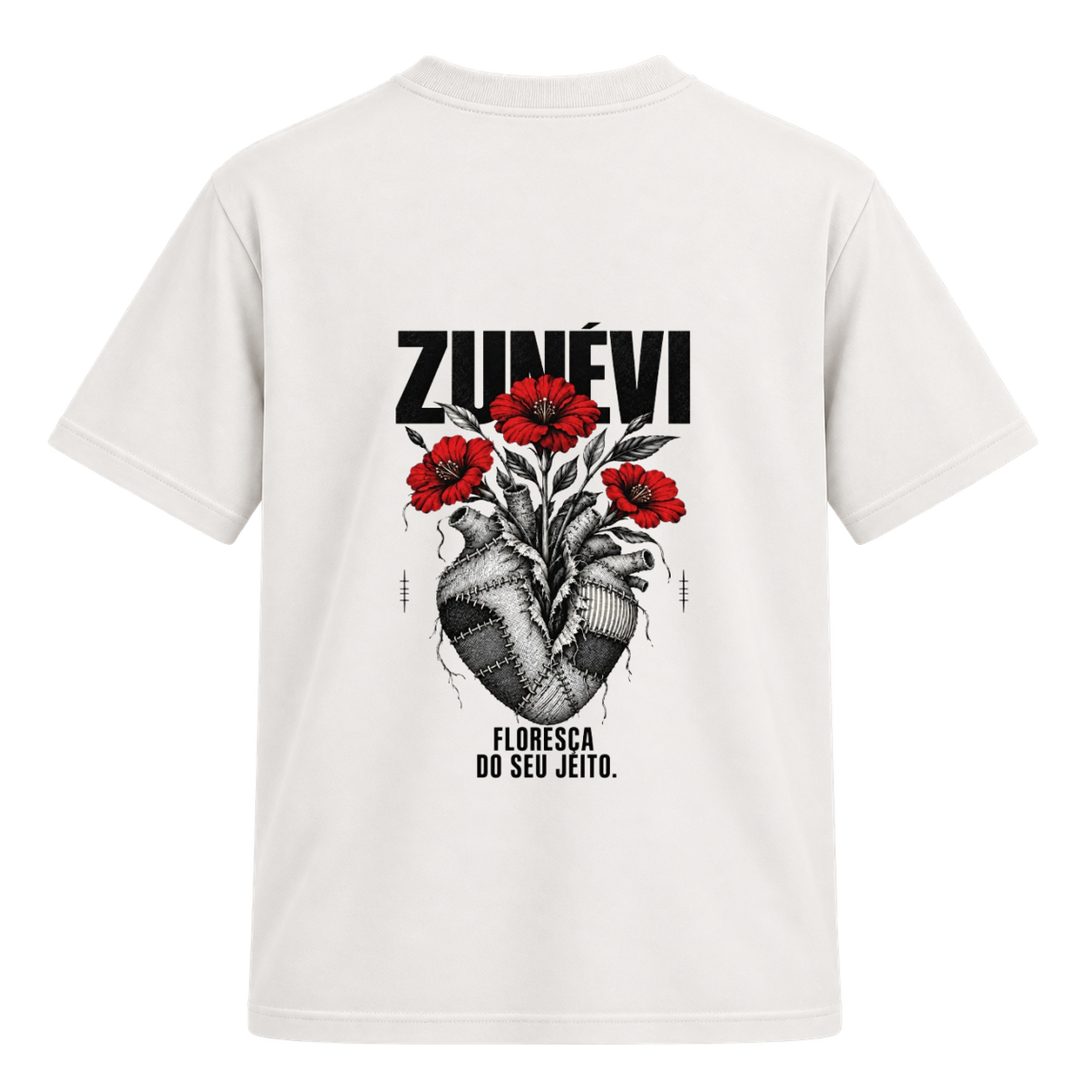 "Camiseta Regular Suedine" Camiseta Regular Suedine