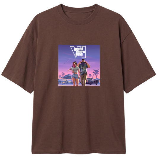 "VI.CE CITY THEMES" Camiseta Oversized Classic