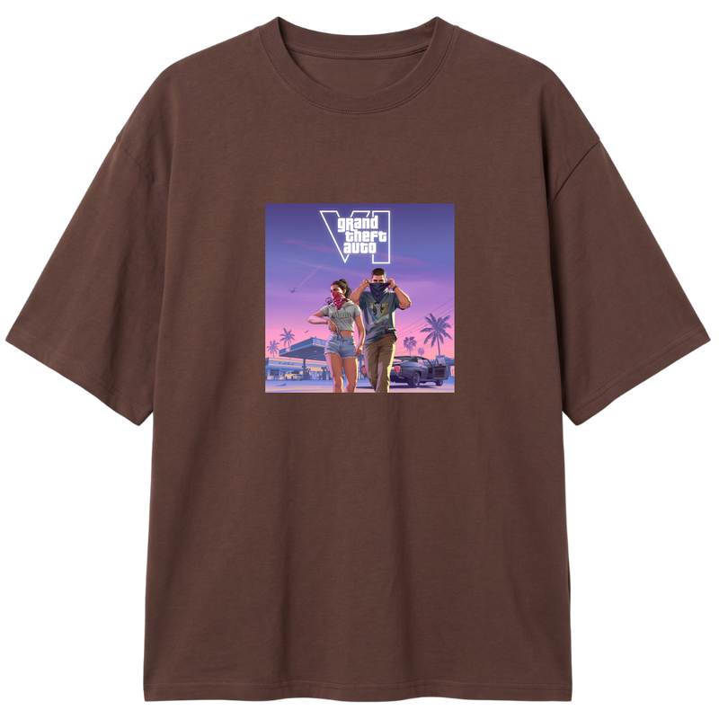 "VI.CE CITY THEMES" Camiseta Oversized Classic