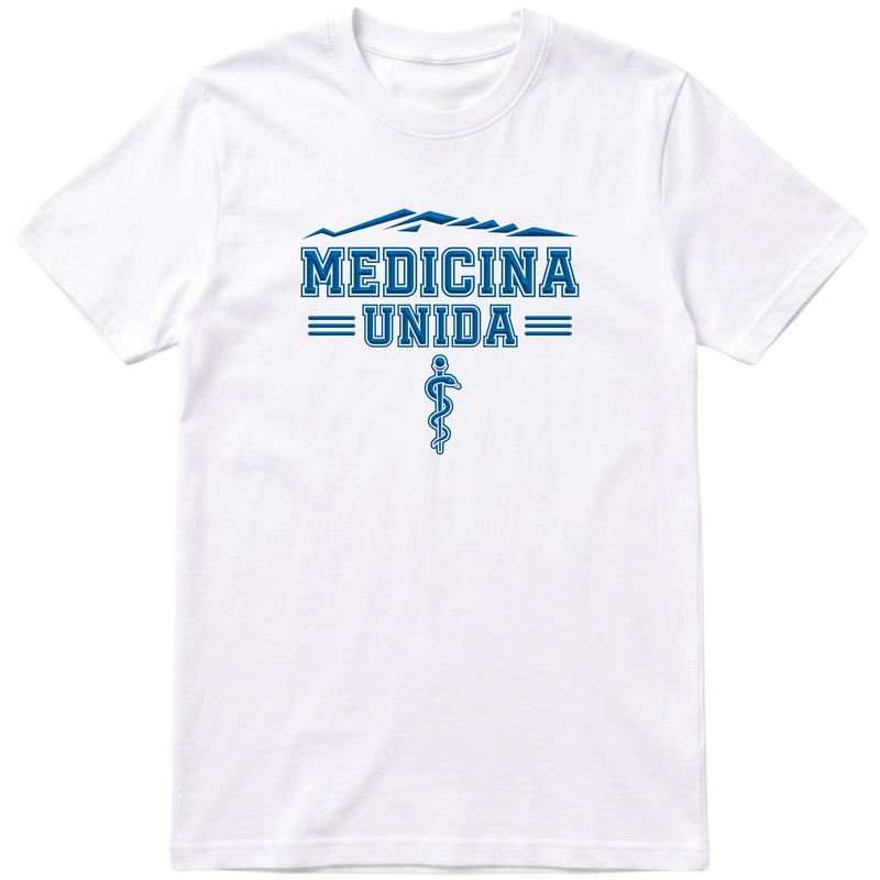 "Medicina Unida" Camiseta Premium Unissex Bunker Studios