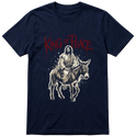 "Produto #004 Camisa Regular KING OF PEACE" Camiseta Premium Unissex Bunker Studios