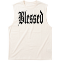 "Tank Top Machão Suedine - Blessed" Tank Top Machão Suedine