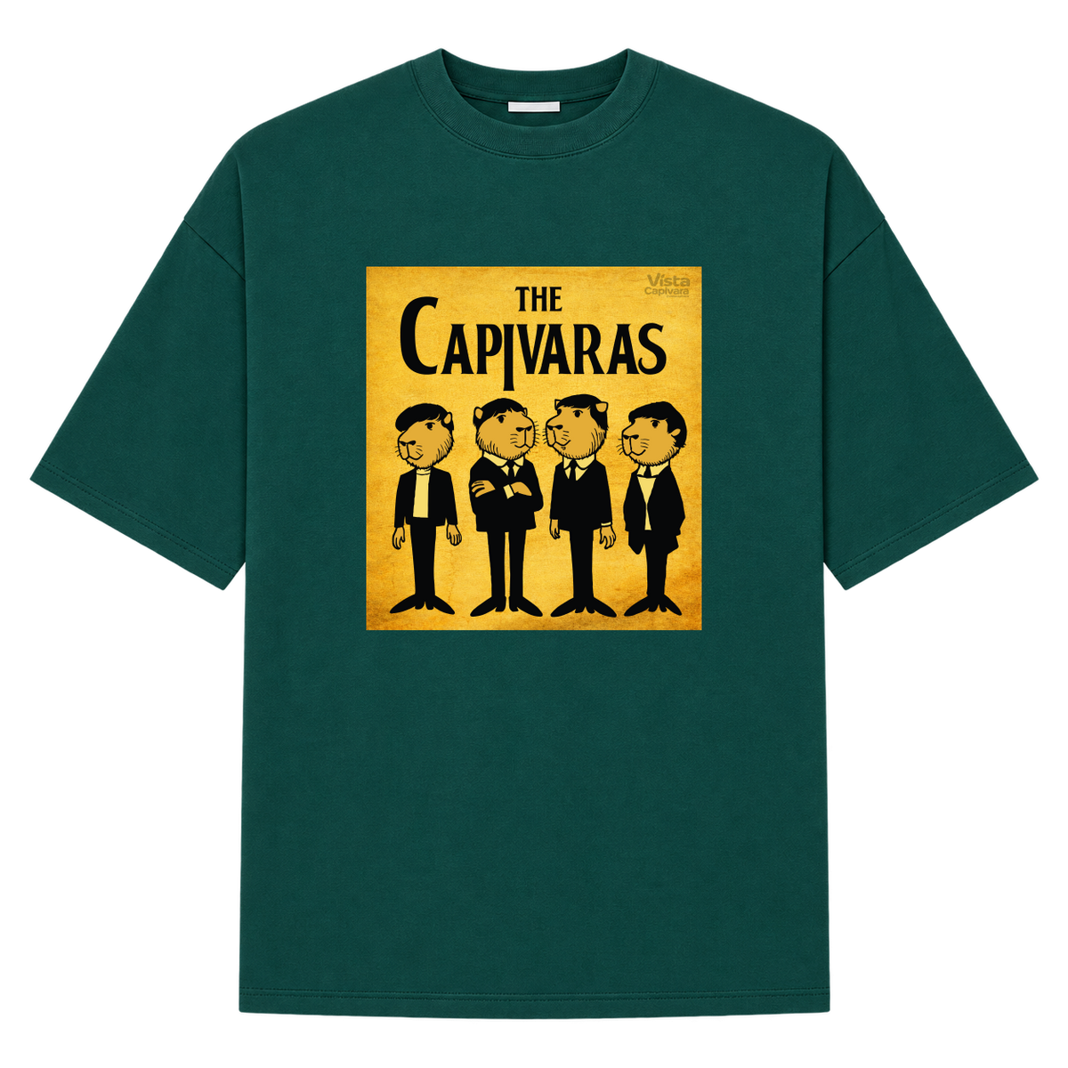 "The Capivaras" Camiseta Oversized Suedine 220g