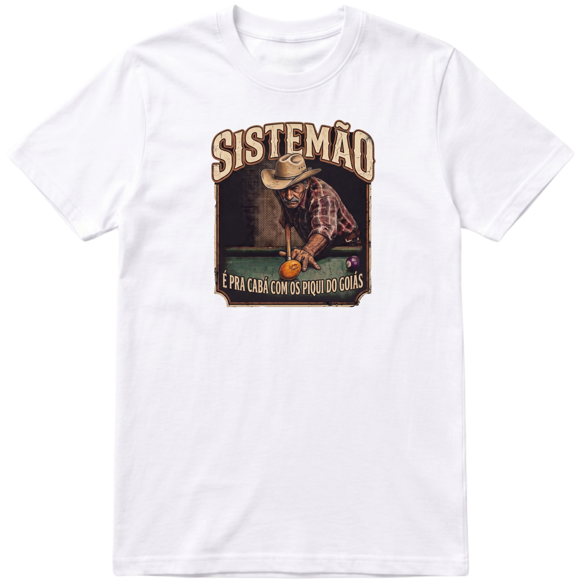 "Estampa /É PRA CABÁ" Camiseta Premium Unissex Bunker Studios