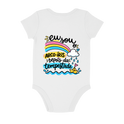"Pequeno Arco-Íris" Body Baby