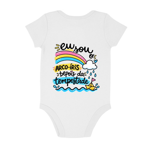 "Pequeno Arco-Íris" Body Baby