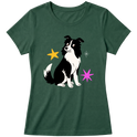 "Border collie" Blusa Baby Look