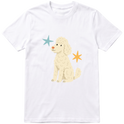 "Poodle" Camiseta Básica Unissex