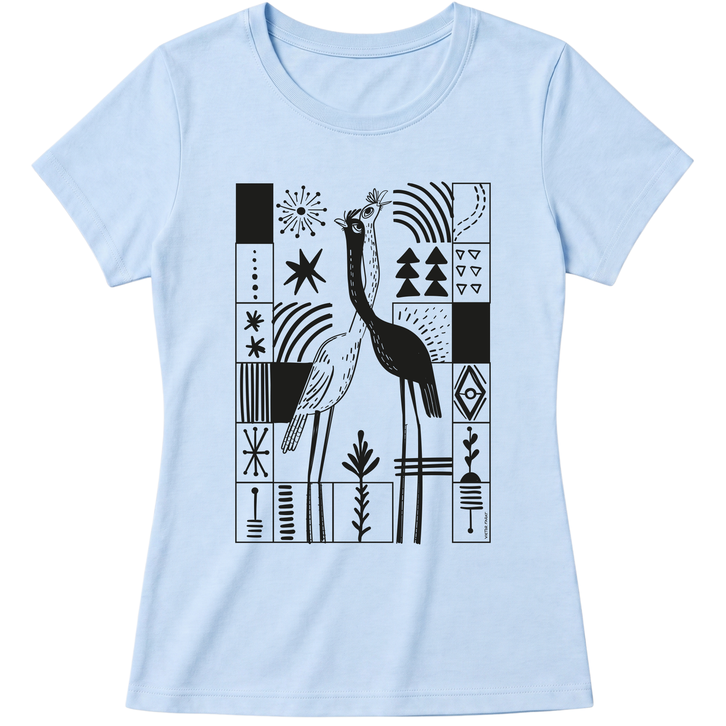 "Seriema - Babylook" Blusa Baby Look