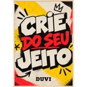 "Quadro Filete - Crie do seu jeito" Quadro filete sem vidro acrílico