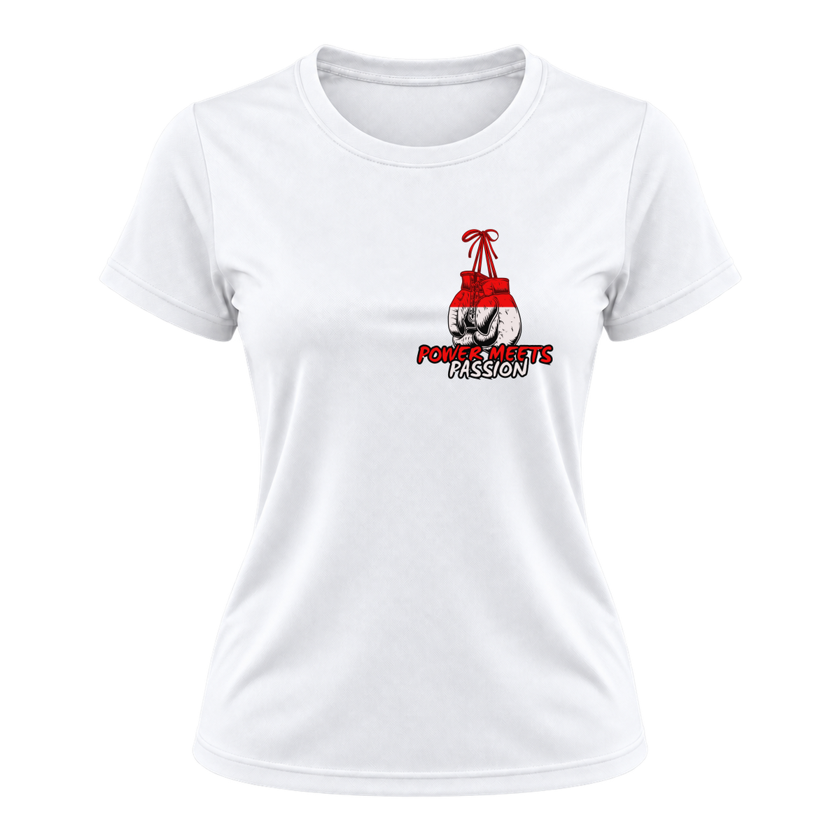 "Camiseta oversized estampa de boxe" Camiseta Dryfit Feminina Basic