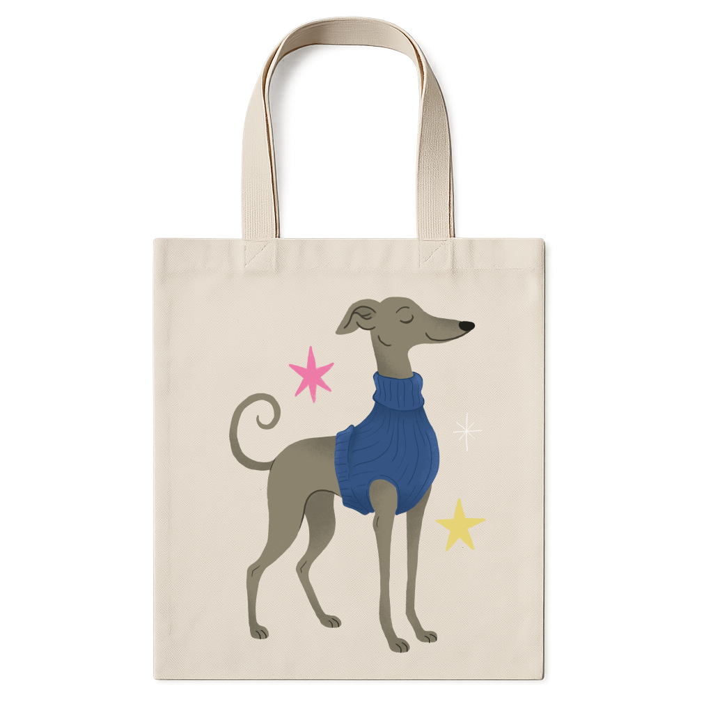 "Galgo italiano" Ecobag