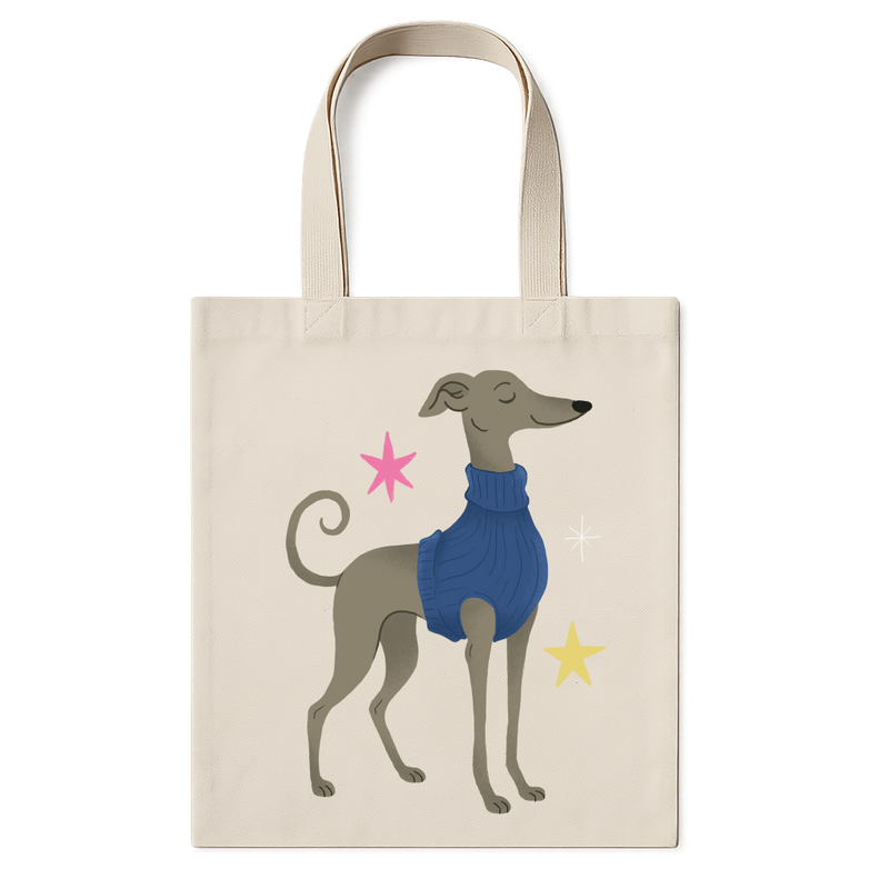 "Galgo italiano" Ecobag