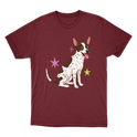 "Cão SRD flocos" Camiseta Básica Unissex