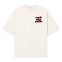 "REBERB, DELAY E OVERDRIVE" Camiseta Oversized Suedine 220g