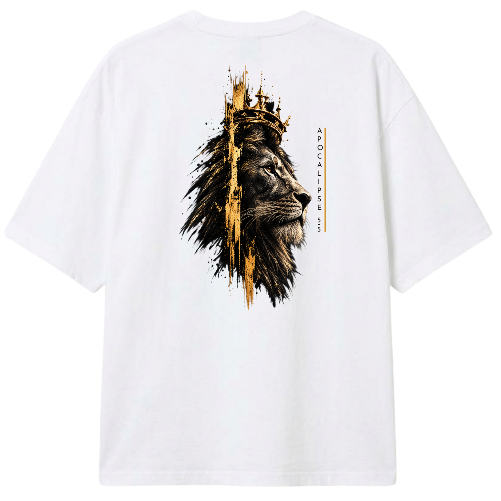 "Leão de Judá" Camiseta Oversized Classic