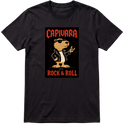 "Capivara Rock & Roll  DTG" Camiseta Premium Unissex