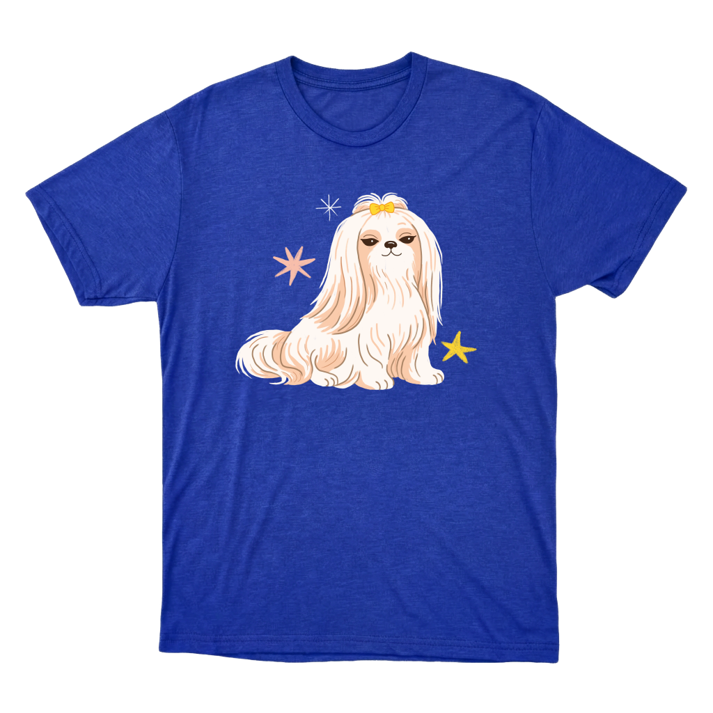 "Lhasa apso" Camiseta Básica Unissex
