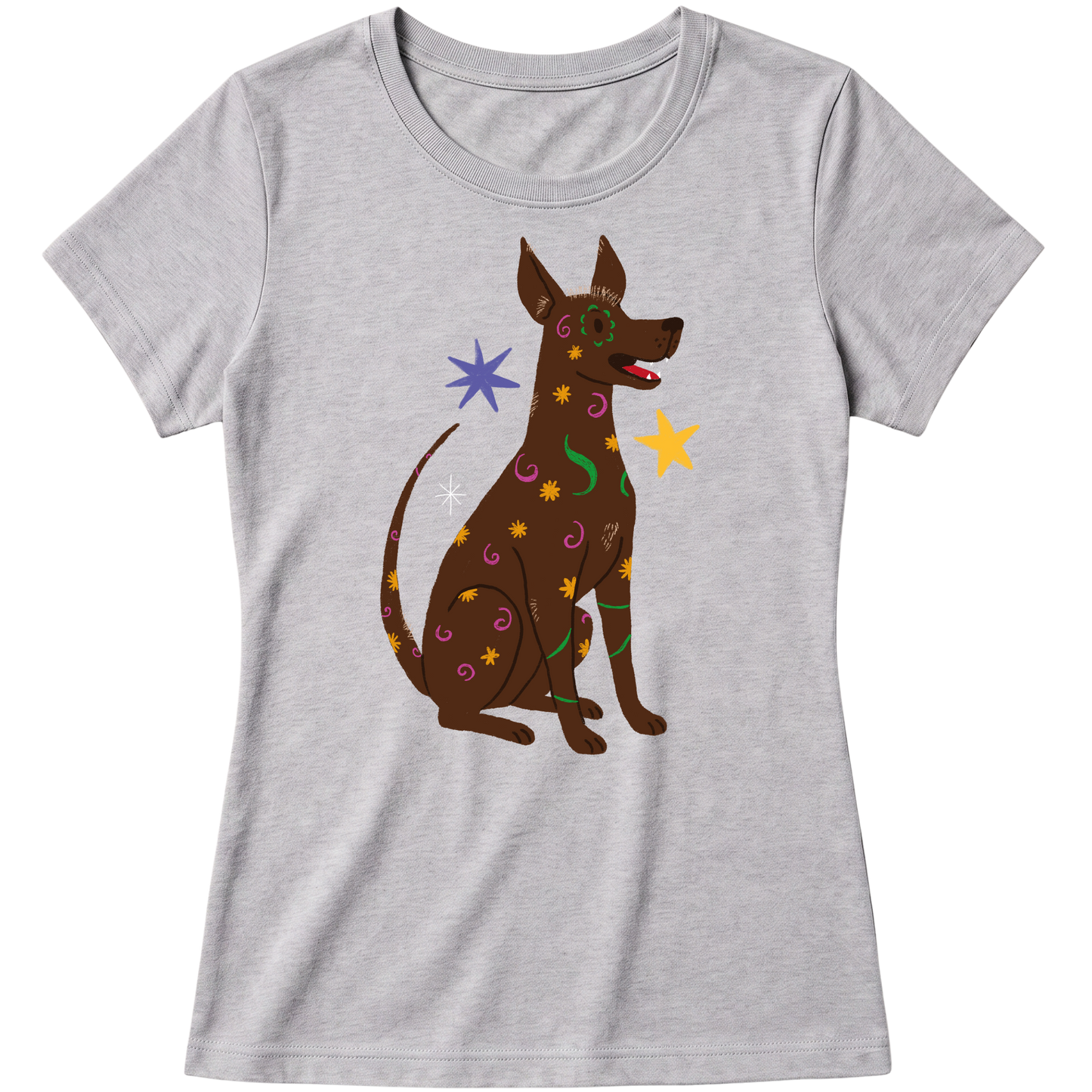"Xoloitzcuintle" Blusa Baby Look