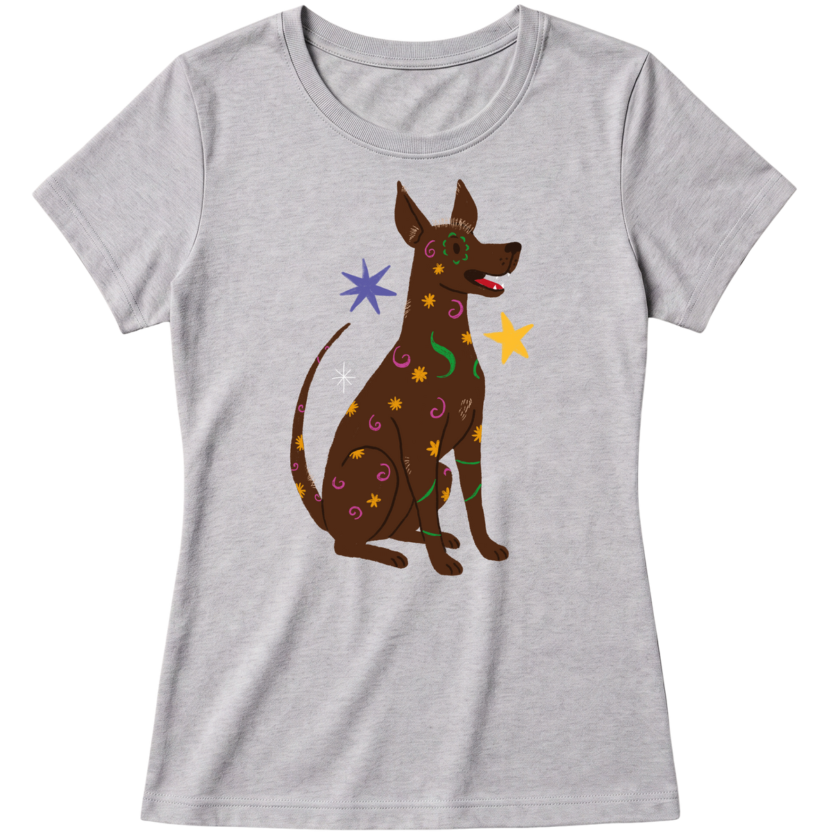 "Xoloitzcuintle" Blusa Baby Look
