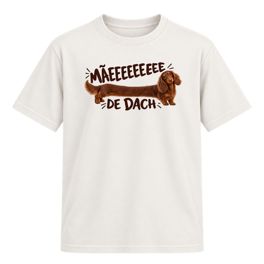 "Mãe de Dach" Camiseta Regular Suedine