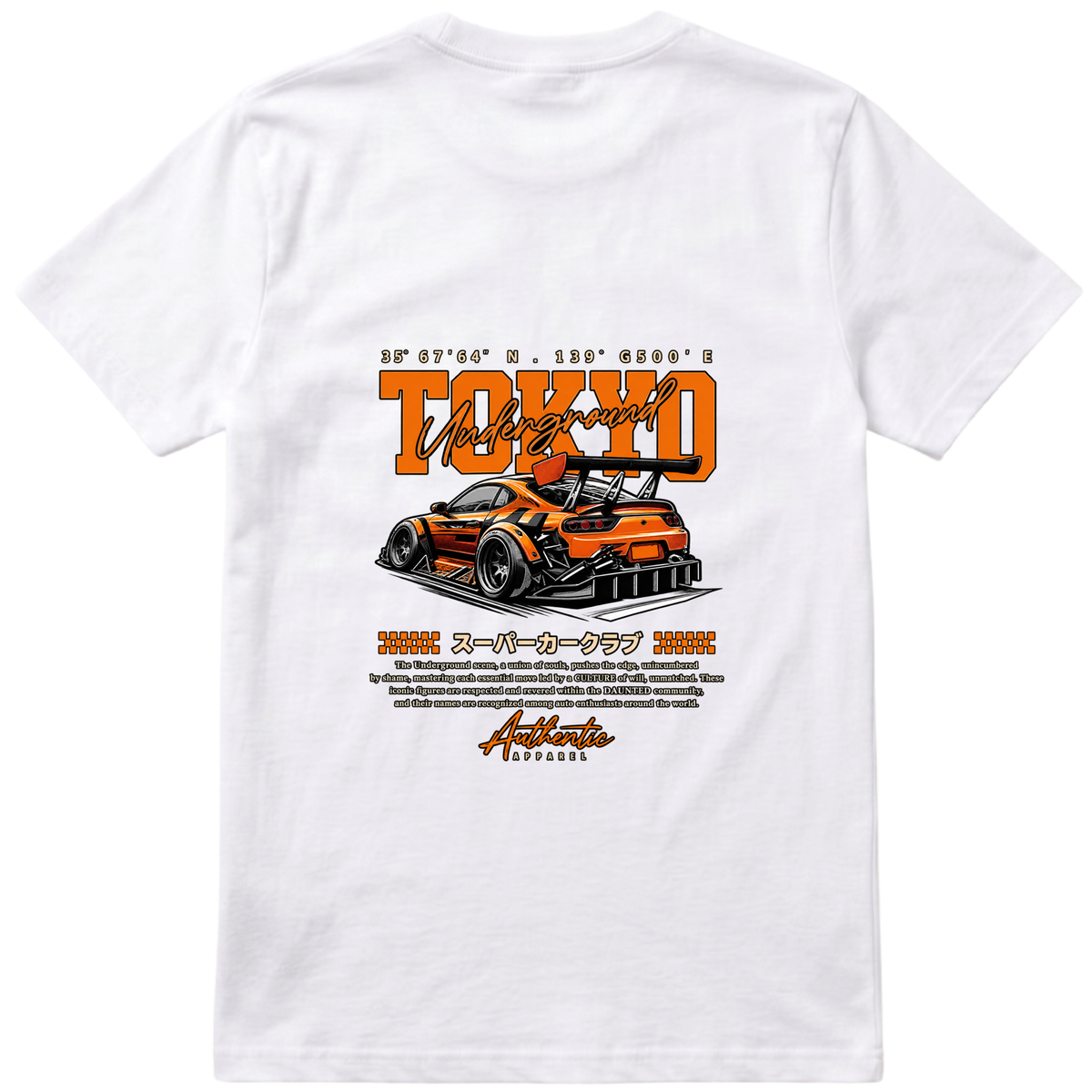 "Camiseta Regular Classic - Tokyo Drift" Camiseta regular básica