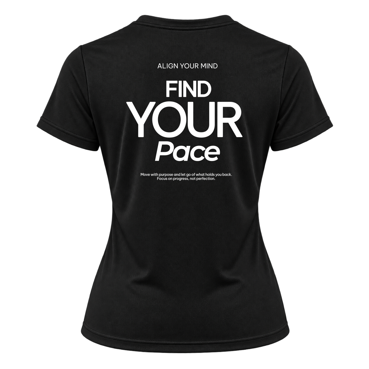 "Camiseta Find Your Pace Dryfit Feminina Basic" Camiseta Dryfit Feminina Basic
