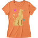 "Galgo Afegão" Blusa Baby Look