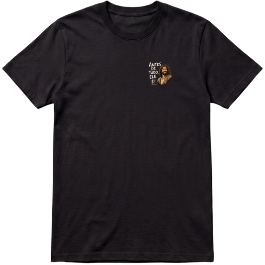 "Produto #001 de Gutembergue" Camiseta Premium Unissex Bunker Studios