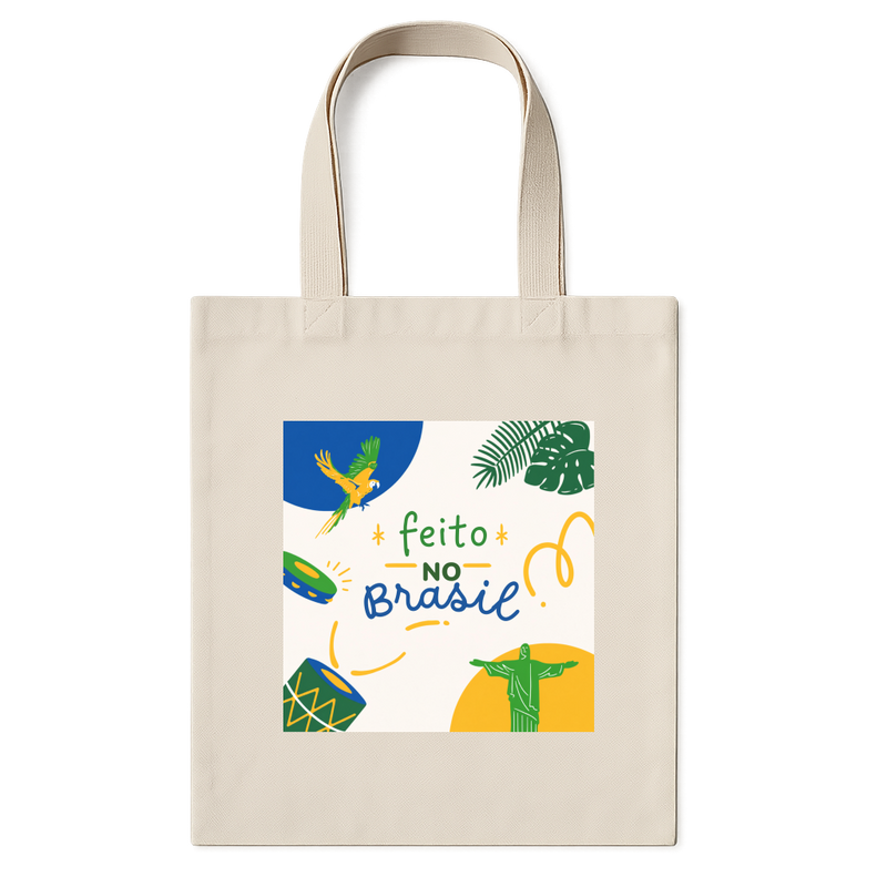 "Ecobag feito no Brasil" Ecobag