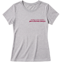 "Baby Look Classic - Lembre-se" Blusa Baby Look