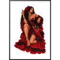 ""Padilha" Full Art - Quadro Filete" Quadro filete sem vidro acrílico