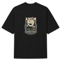 "Estampa/AMÉM" Camiseta Oversized Suedine 220g
