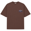 "Camiseta Oversized Inkrivel Urban Vandals – Estátua Cyber Graffiti" Camiseta Oversized Suedine 220g
