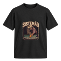 "Estampa /É PRA CABÁ" Camiseta Regular Suedine