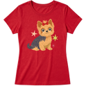 "Yorkshire terrier" Blusa Baby Look