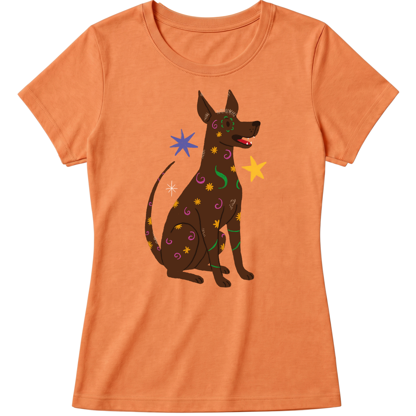 "Xoloitzcuintle" Blusa Baby Look