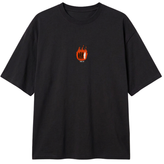 "4º Homem na Fornalha" Camiseta Oversized Classic
