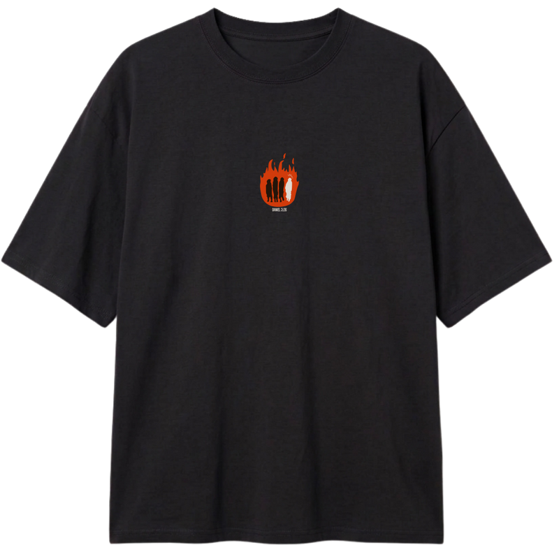 "4º Homem na Fornalha" Camiseta Oversized Classic