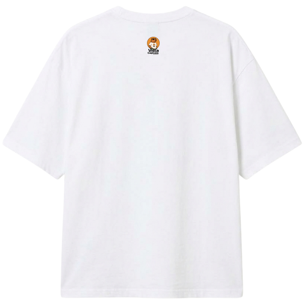 "Capivara Rock & Roll  DTG" Camiseta Oversized Classic